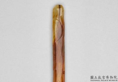 图片[2]-Jade hairpin with bird pattern, Post-Shijiahe culture-China Archive